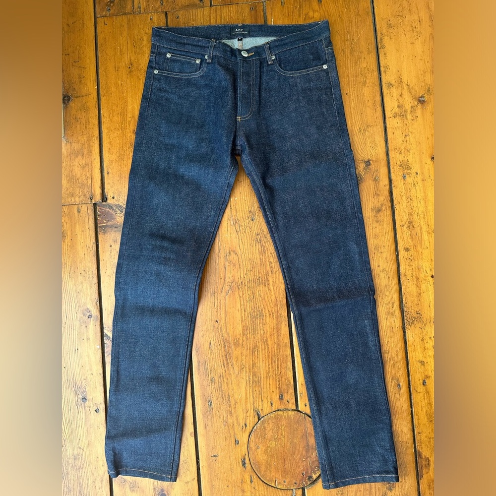 APC New Standard Japanese raw selvedge denim jeans NWOT